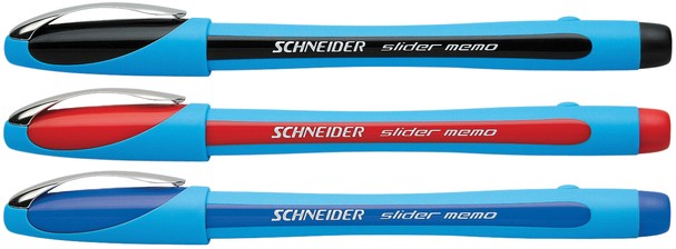 Balpen - Reco - zwart/zwart - Schneider