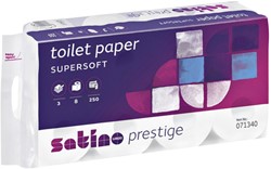 Toiletpapier Satino MT1 Prestige 3-laags 250 vel wit 071340