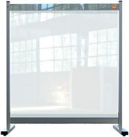 Bureauscherm Nobo doorzichtig PVC 77x86cm