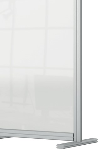 Bureauscherm Nobo modulair transparant acryl 60x100cm-10