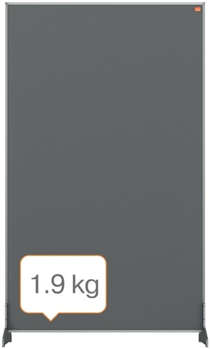 Bureauscherm Nobo Impression Pro vilt 60x100cm-3