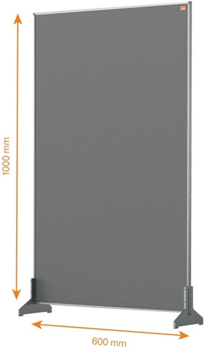 Bureauscherm Nobo Impression Pro vilt 60x100cm-1
