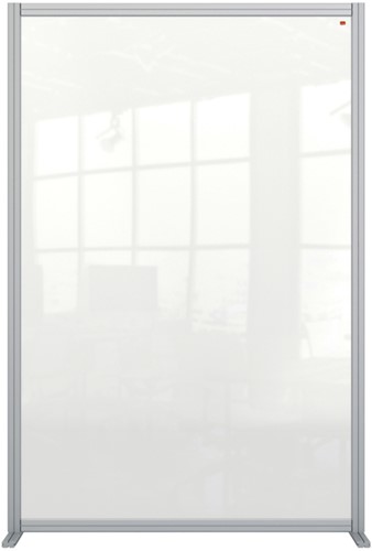 Scheidingswand Nobo Modulaire transparant acryl 120x180cm