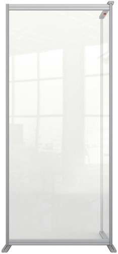 Scheidingswand uitbreidingspaneel Nobo Modulair transparant acryl 120x180cm