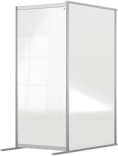 Scheidingswand uitbreidingspaneel Nobo Modulair transparant acryl 120x180cm-2