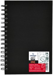 Tekenboek Canson One 216x279mm 80v 100gr spiraal