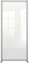 Scheidingswand Nobo Modulaire transparant acryl 80x180cm