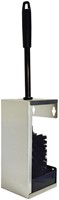 Toiletborstelset Quartzline rvs zilver P3400226-2