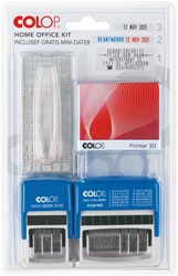 Stempelset Colop thuiskantoor 3-delig