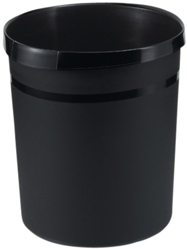 Papierbak Han Grip 18 liter rond zwart