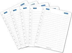Uitbreidingsset Correctbook A4 to-do 5 bladen