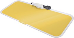 Glas Desktop Pad Leitz Cosy geel