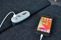 Laadstation Brennenstuhl Sofa 1 eurosocket 2 USB zwart/grijs-8