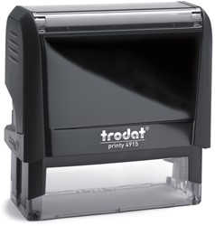 Tekststempel Trodat Printy 4915 personaliseerbaar