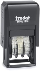 Datumstempel Trodat Printy 4810 Nederlands zwart