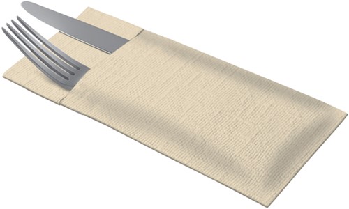 Pochette Tork Linstyle Premium 1-laags 390x390mm crème 509601-2