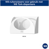 Reinigingsdoek Tork W8 Premium 1-laags 8x40 vel geel 194650-3
