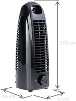 Kolomventilator OPUS 2 mini zwart-3