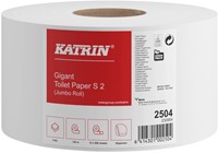 Toiletpapier Katrin Gigant S jumbo klein 2-laags 150m wit 2504