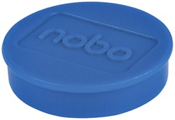 Magneet Nobo 32mm 800gr blauw 10 stuks