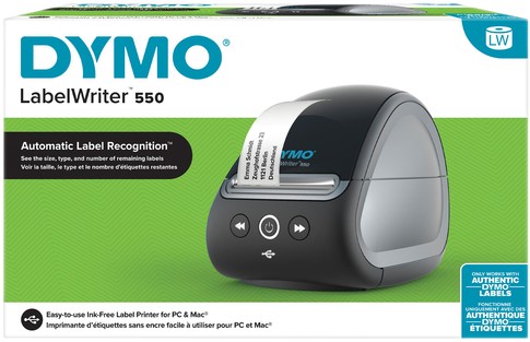 * ACTIE!!! * Labelprinter Dymo LabelWriter 550 desktop zwart * ACTIE!!! * -2