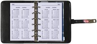 Organizer Kalpa Pocket inclusief agenda 2026-2027 7dagen/2pagina's bloemenzee zwart-5