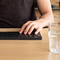 Toetsenbord R-Go Ergonomisch Compact Break QWERTY zwart-5