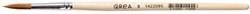 Penseel Qrea synthetisch haar nr 8 breedte 5,5mm