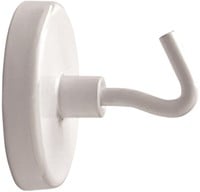 Magneet met haak MAUL 36mm trekkracht 6kg wit 5 stuks-2