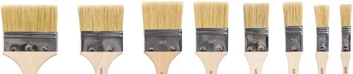 Kwast Qrea varkenshaar set à 3 breedtes-4