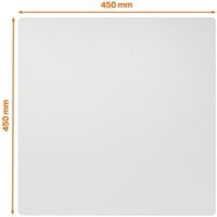 Whiteboard Nobo frameloos modulair 45x45cm-1
