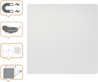 Whiteboard Nobo frameloos modulair 45x45cm-3