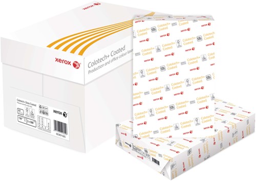 Laserpapier Xerox Colotech+ glossy coated A3 200gr wit 250 vel-1