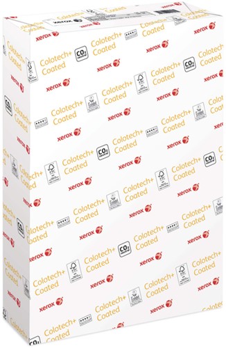 Laserpapier Xerox Colotech+ silk coated A4 130gr wit 500 vel-2