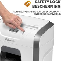 Papiervernietiger Fellowes Powershred 15C snippers 4x40mm wit-1