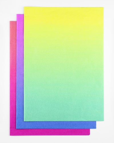 Zijdevloeipapier Folia Gradient 50x70cm 20gr 30 vel-2