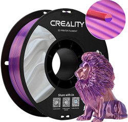 3D Filament Creality PLA 1.75mm Silk Roze Paars 1kg
