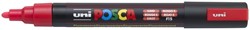 Verfstift Posca PC5M medium fluor rood