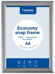 Kliklijst Europel Economy A4 zilver