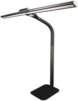 Bureaulamp Unilux Strata base led zwart-2