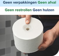 Toiletpapierdispenser Tork T7 Elevation OptiServe Coreless medium verticaal duo zwart 558042-1