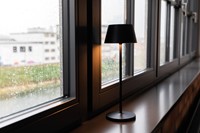 Tafellamp MAUL Nina LED akku-oplaadbaar dimbaar antraciet-1