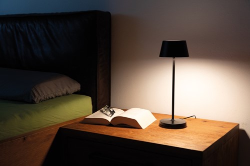 Tafellamp MAUL Nina LED akku-oplaadbaar dimbaar zwart-3
