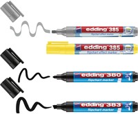 Viltstift edding 385 flipover incl 380 - 383  assorti 4 stuks-2