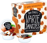 Hazelnootpasta VarieJantjes 12x15 gram cupjes-3