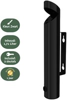 Asbak wand BRASQ AT200 RVS zwart-3