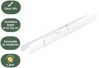 Kabelgoot BRASQ verstelbaar 75-150cm CT100 wit-3