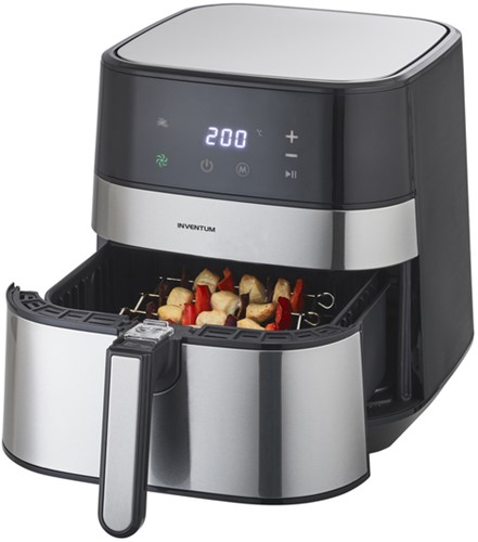 Airfryer Inventum 5 liter zwart/RVS-1