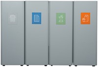 Afvalbak Ergofy 60 liter inclusief binnenbak grijs-8