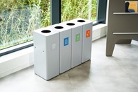 Afvalbak Ergofy 60 liter inclusief binnenbak grijs-9